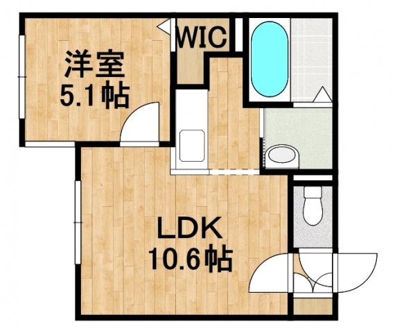 CANAAN住吉の間取り