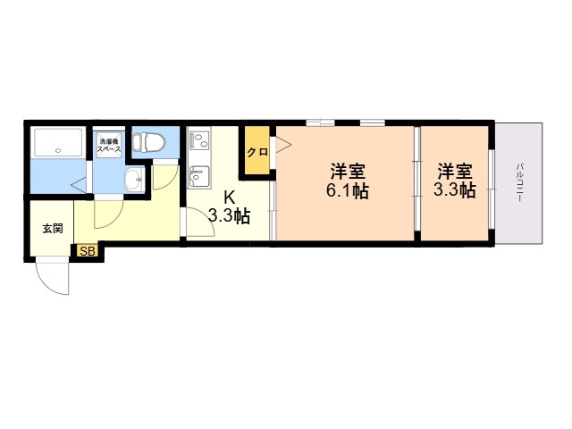 （仮称）Ｃｈｅｒｉｍ香住ヶ丘の間取り