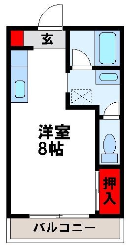 フレグランス石坂の間取り