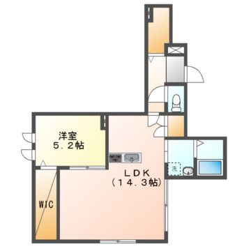 ヒュッゲ金山の間取り