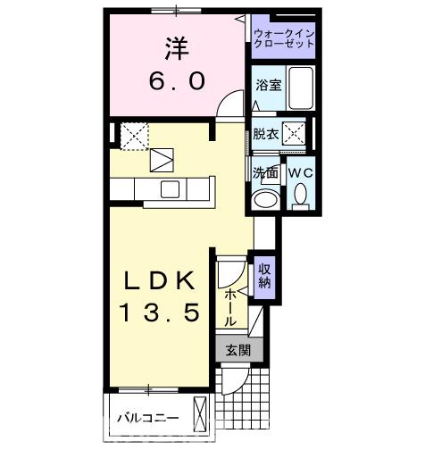 ロワンテール　IIの間取り