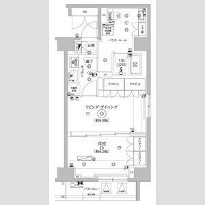 墨田区東向島のマンションの間取り