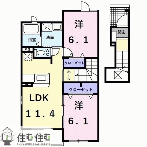 クローバーの間取り