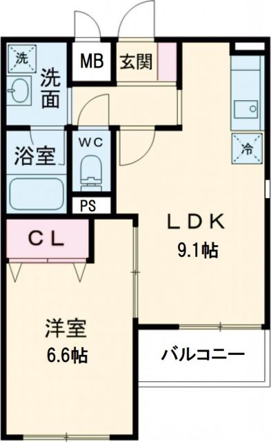 ステラウッド旭ヶ丘の間取り