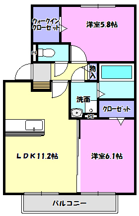 ル・レーブCの間取り