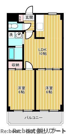 アーカンシェルICHIKAWAの間取り