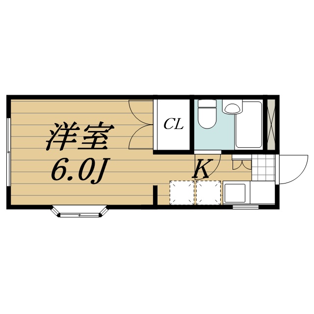ウッドストックの間取り