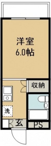 ハーモニー佐方の間取り