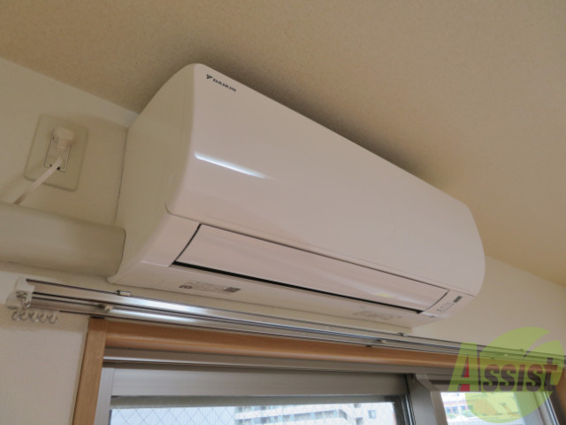 その他設備　エアコンが付いているので暑い日も寒い日も快適です。