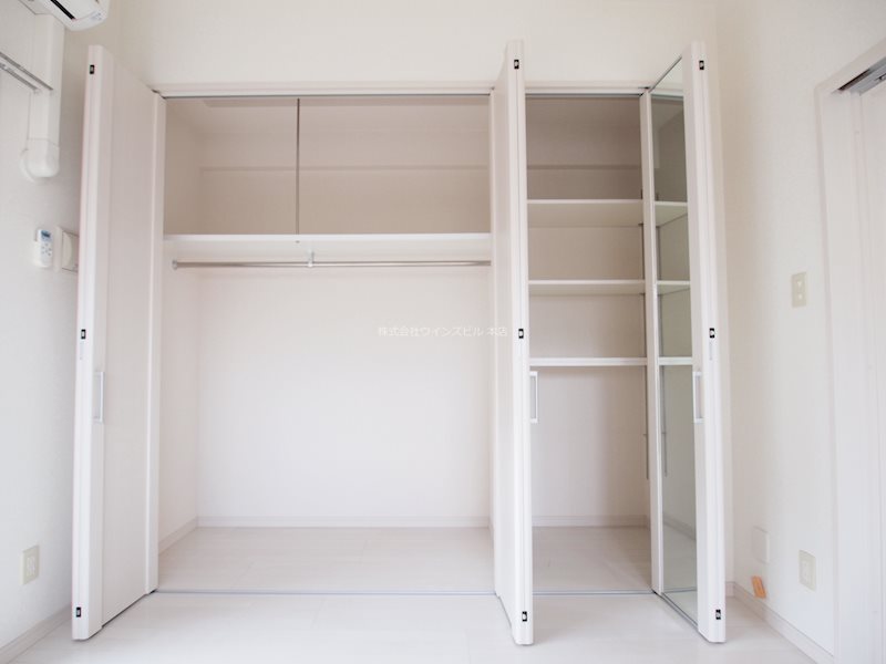 収納　荷物の多い方でも安心。