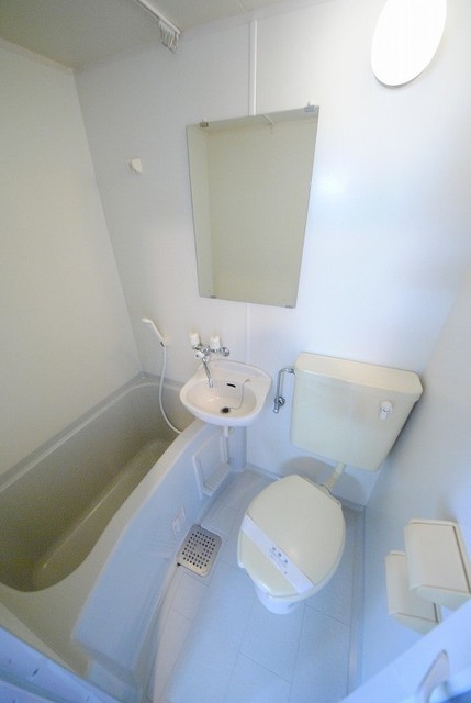 バス・シャワールーム　写真は１０１号室