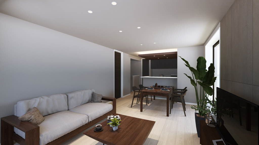 その他部屋・スペース　リビング予想図★家具等はＣＧ加工であり、賃貸物件に付属して…