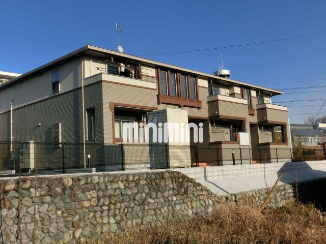 建物外観　シックな色の外観です。