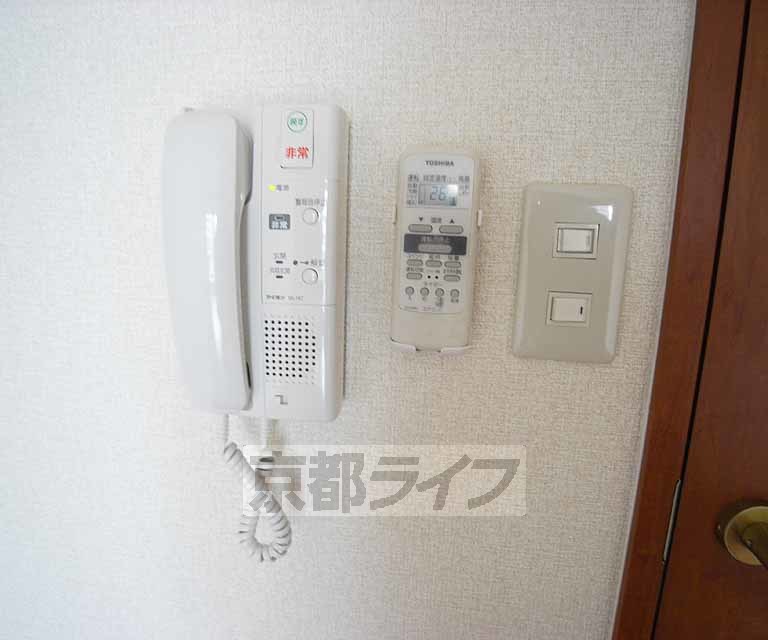 セキュリティ　急な来客も安心です。