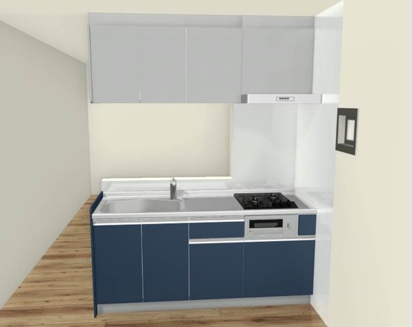 キッチン　※イメージパースです。実物とは異なる場合があります。