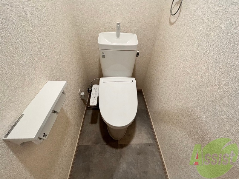 トイレ　トイレにはウォッシュレットが付いております