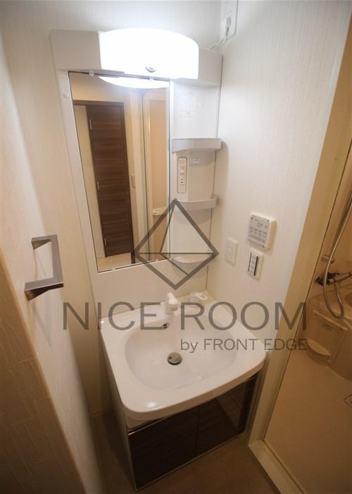 洗面設備　セオリー難波南プレミアム　独立洗面台