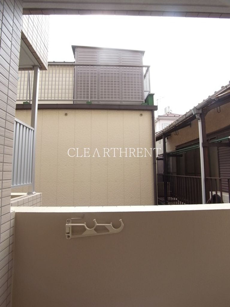 バルコニー　物干し金物付き