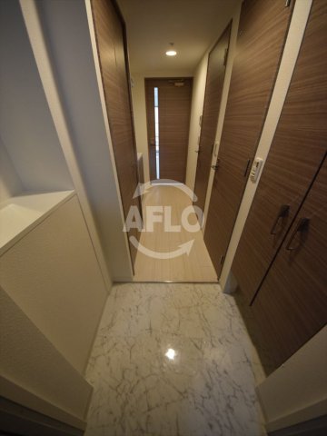 玄関　ジアコスモ難波南　玄関