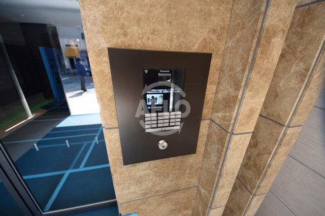 セキュリティ　ジアコスモ難波南　エントランスオートロック