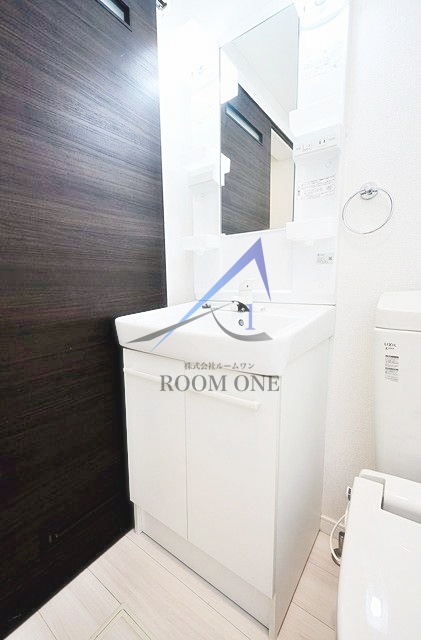 洗面設備　洗面台です。