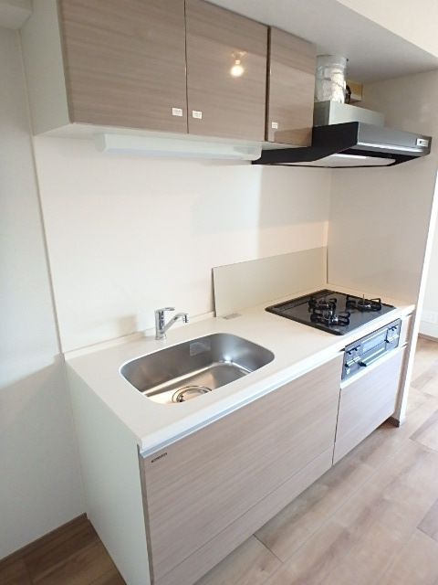 キッチン　★グリル付きガス3口システムキッチン★