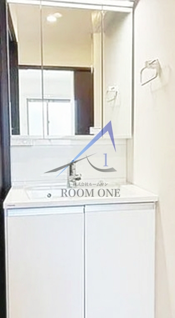 洗面設備　洗面台です。