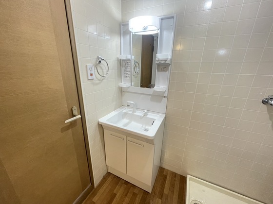 洗面設備　※別号室の写真です