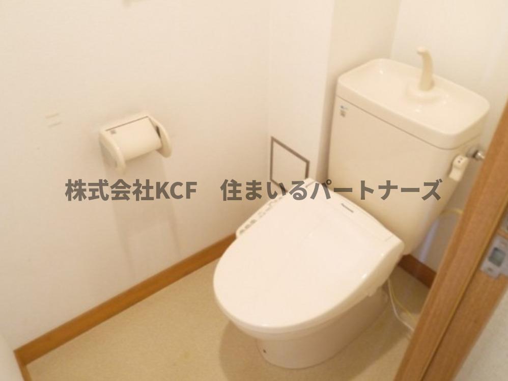 トイレ　ゆったりとした空間のトイレです