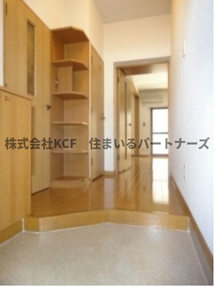 玄関　ゆったりとした玄関です