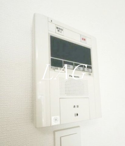 セキュリティ　モニター付きインターホンです。