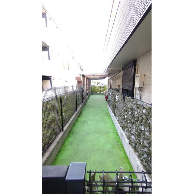 庭　入居者専用ドッグランあります！