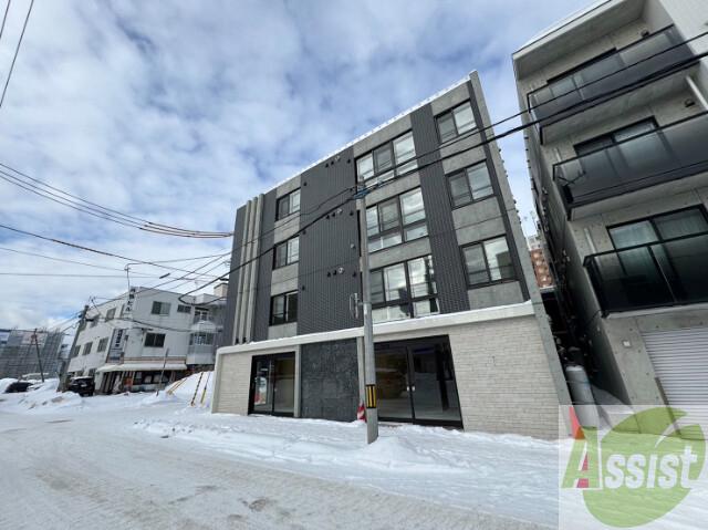 建物外観　札幌市西区琴似１条「アルファスクエア琴似１条」