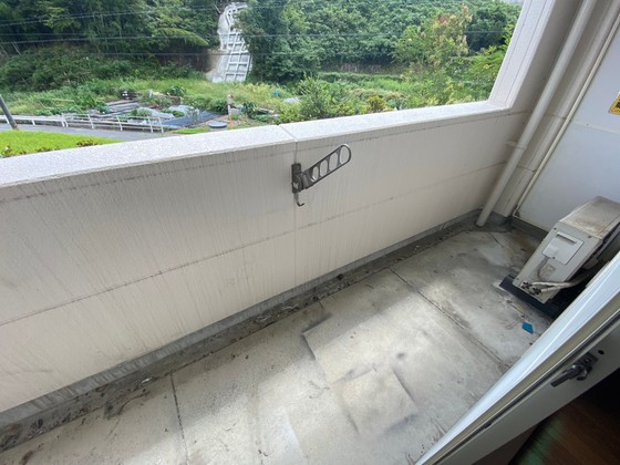 バルコニー　※別部屋の写真です