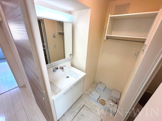 洗面設備　イメージ（同建物内別部屋の写真です）
