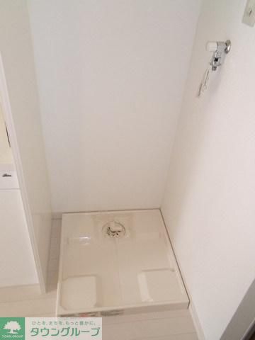 その他設備　室内洗濯機置場です