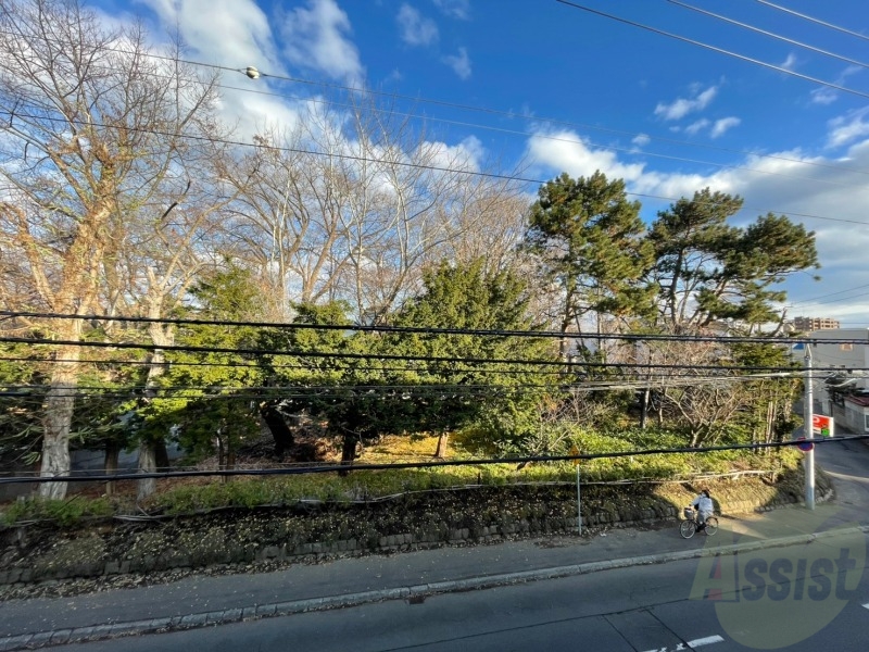 眺望　眺望はこちら。静かな住宅街という印象を受けました。