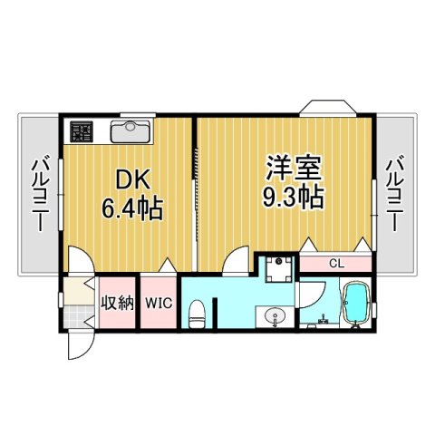 ノースコート北口の間取り写真