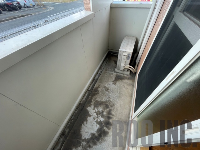 バルコニー　写真は反転のお部屋です