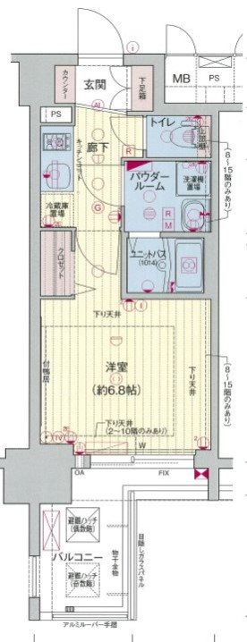 プレサンス錦プレミアムの間取り写真