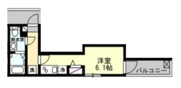 ベイルーム西横濱Iの間取り写真