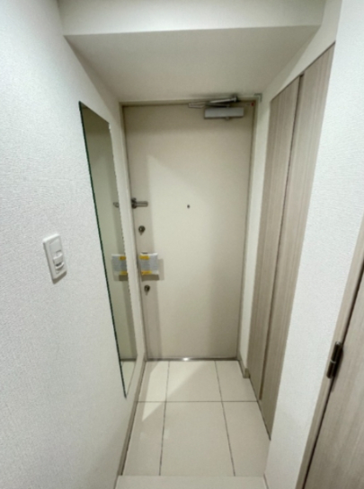東京メトロ千代田線 北綾瀬駅 徒歩4分 9階建 築3年の玄関写真