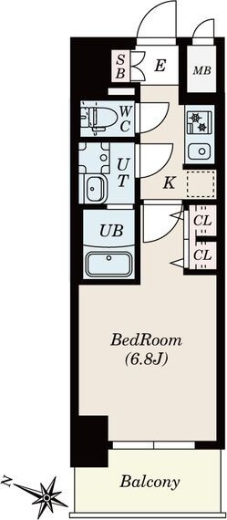 S-RESIDENCE熱田一番の間取り写真