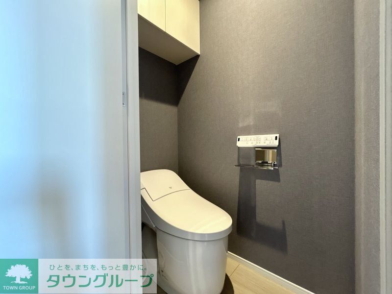 東急池上線 荏原中延駅 徒歩5分 12階建 築3年のトイレ写真
