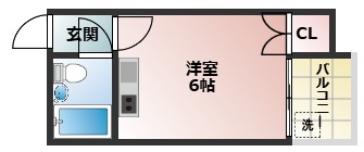 PALMIZIO平野西IIの間取り写真