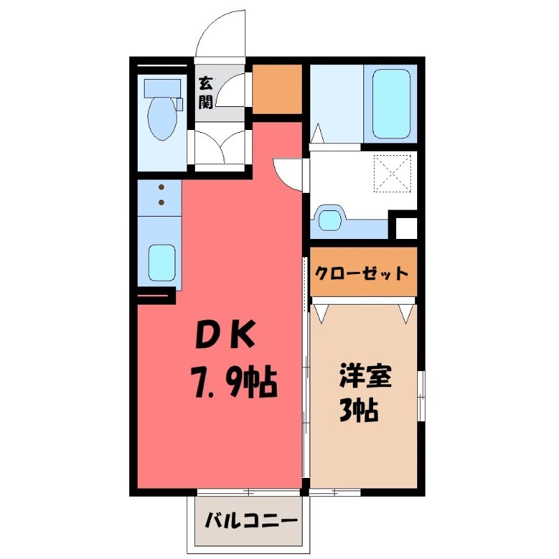 ボンヌ ジュルネの間取り写真