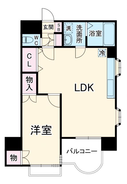 トーカンマンション名古屋 第七の間取り写真