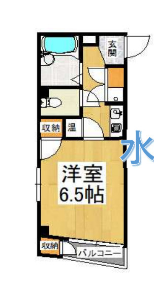 ヴィレジアOKの間取り写真
