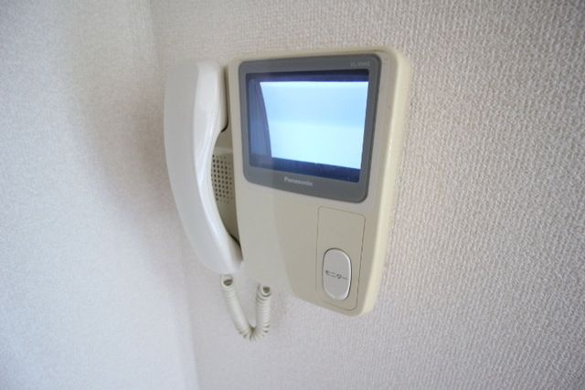 セキュリティ　来訪者様確認できます