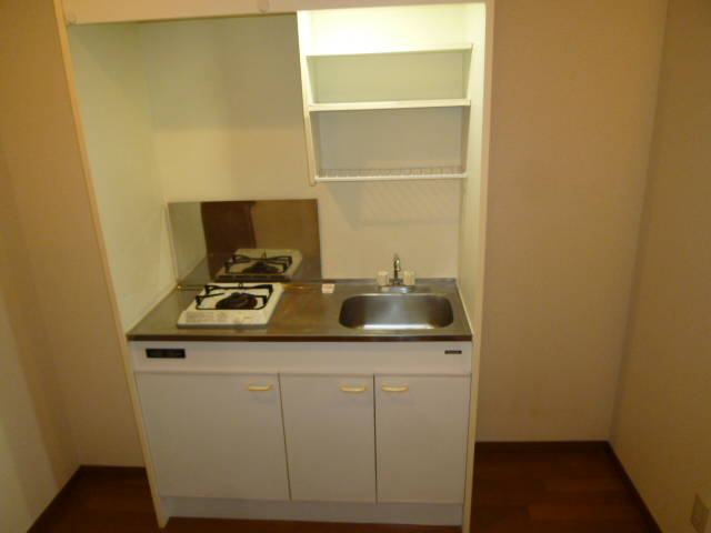 キッチン　１口ガスコンロ